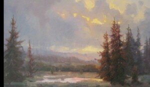 Highslide JS AFTERNOON RAIN, Oil Painters of America Western Regional