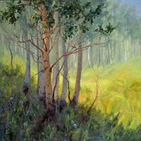 aspen trees print