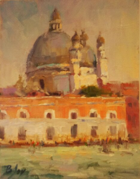 venice italy church painting